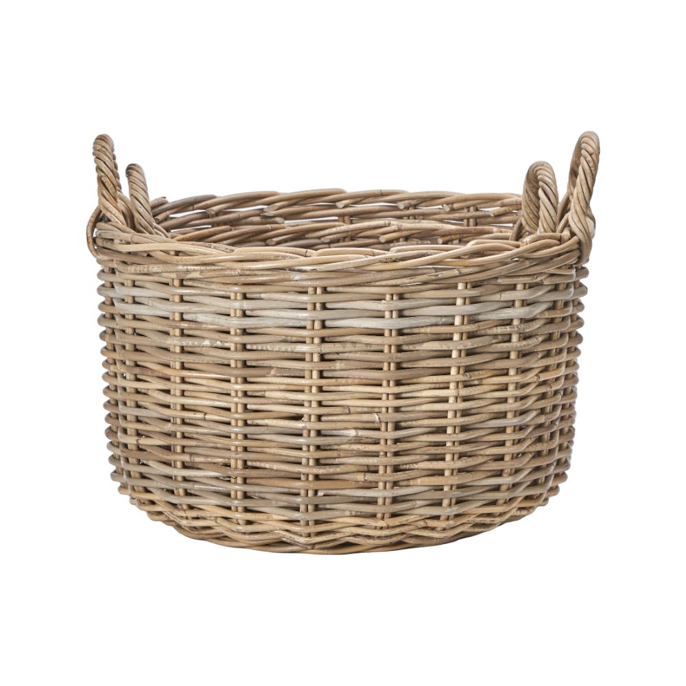 Kubu Log Baskets (Set of 2)