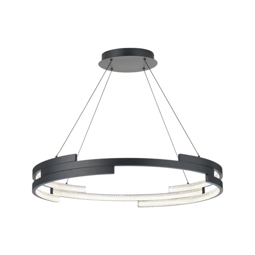 Sienna Metal LED Ring Pendant