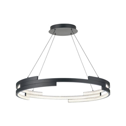 Sienna Metal LED Ring Pendant