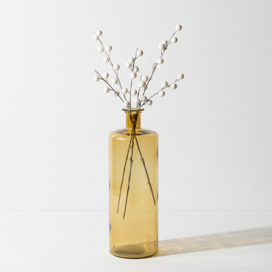 Recycled Glass Bottle Vase Tall