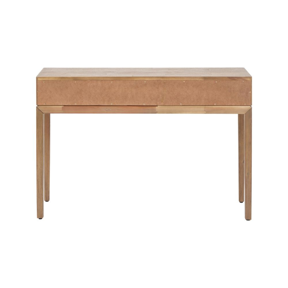 Gio Acacia Wood 1 Drawer Console Table