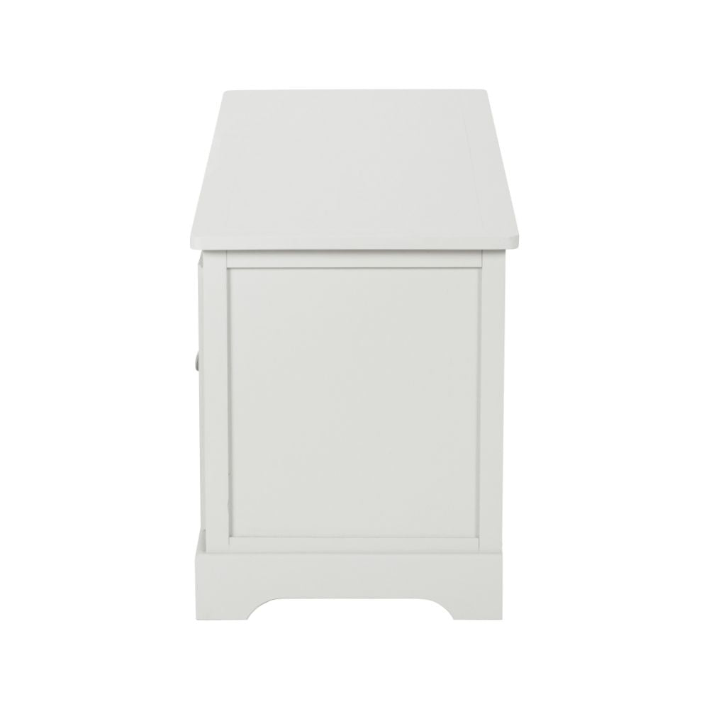 Croft Linen Pine Wood 3 Drawer Sideboard