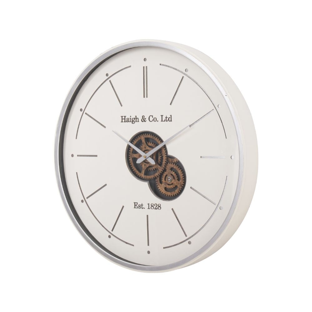 Wood Working Cog Wall Clock