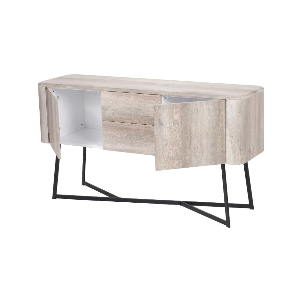 Ukiah Grey Oak Veneer Sideboard