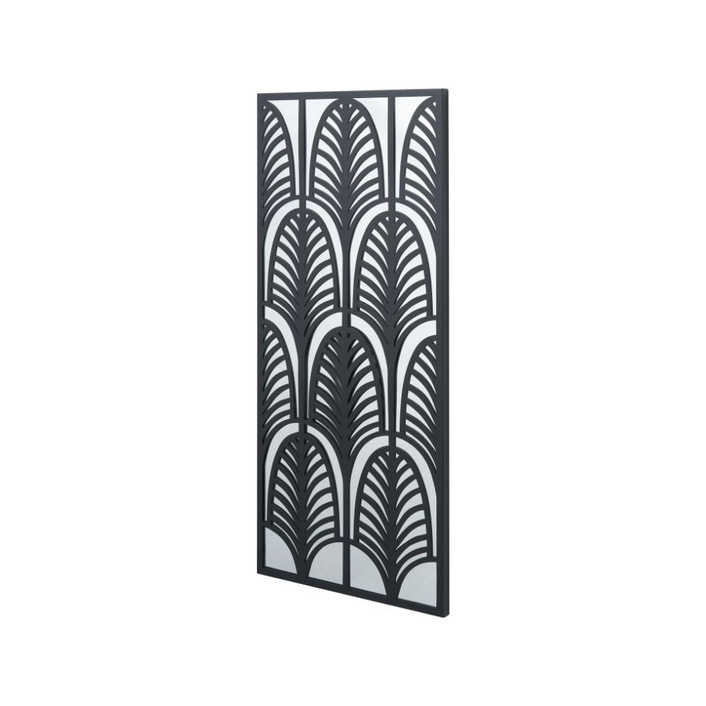 Metal Rectangular Mirrored Wall Art