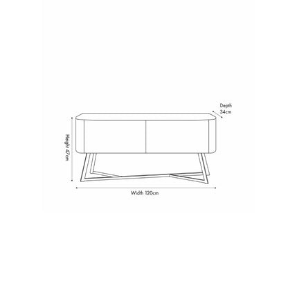 Ukiah 2 Door Sideboard