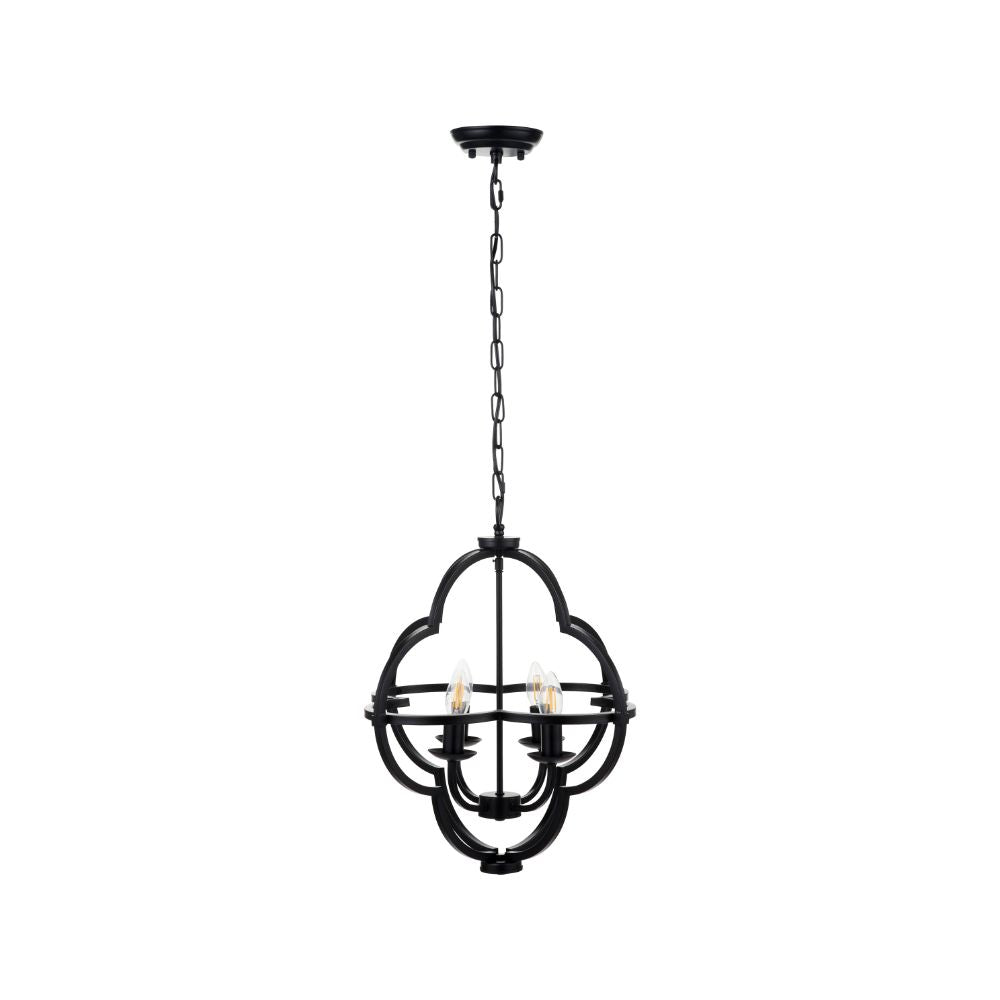 Amine 4 Light Fleur De Lys Pendant