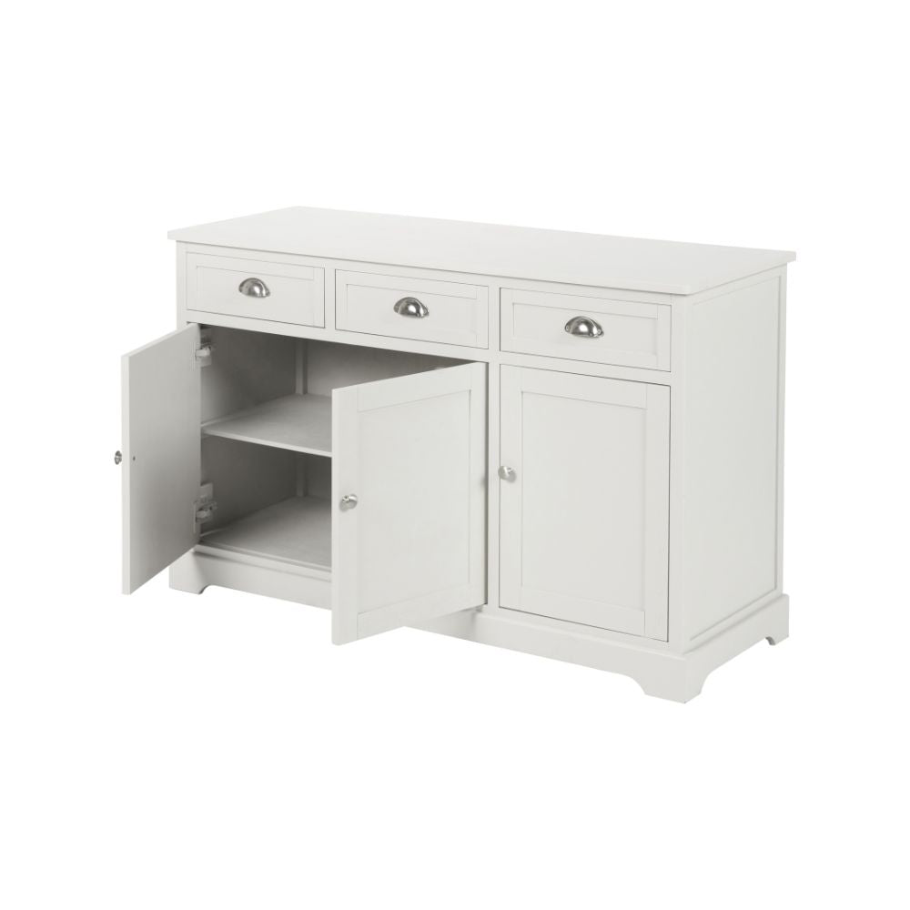 Croft Linen Pine Wood Sideboard
