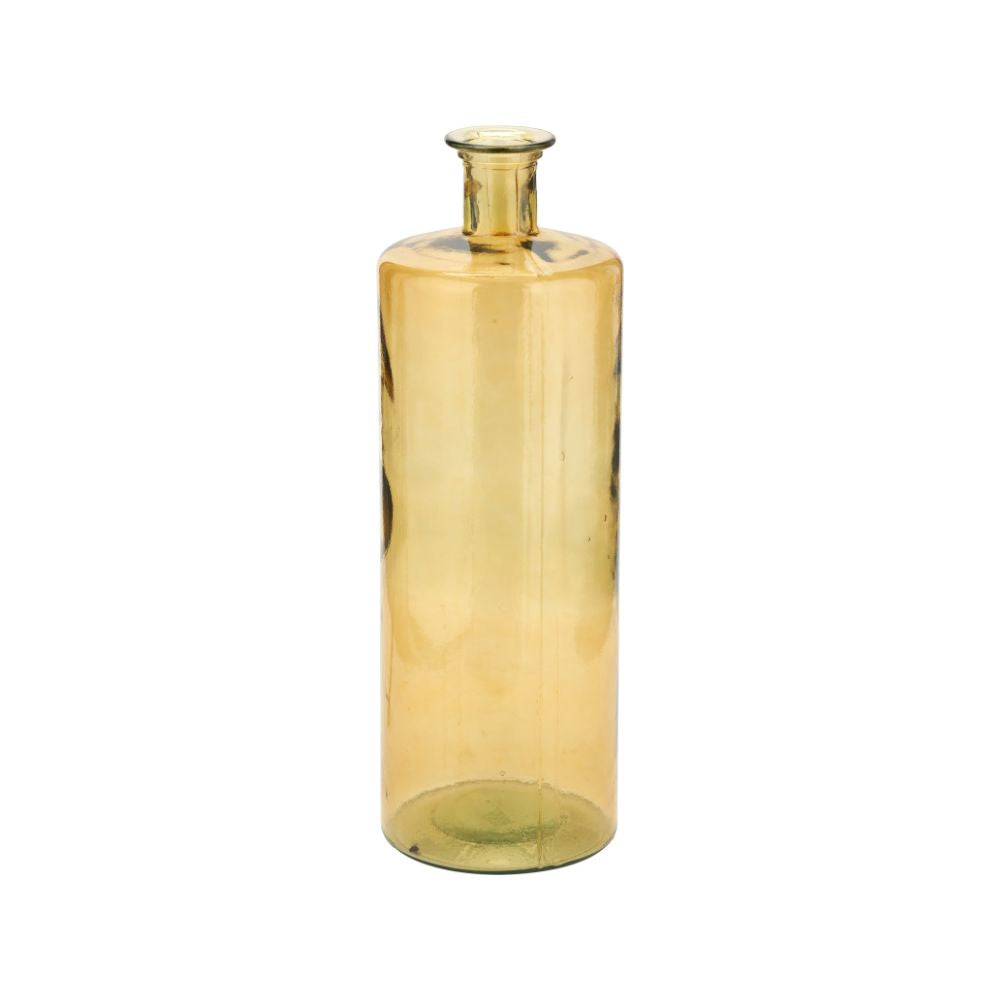 Recycled Glass Bottle Vase Tall