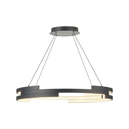 Sienna Metal LED Ring Pendant