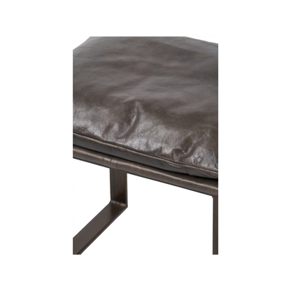 Nico Leather Chair and Footstool
