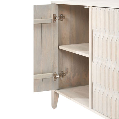Khao Light Grey Mango Wood Sideboard
