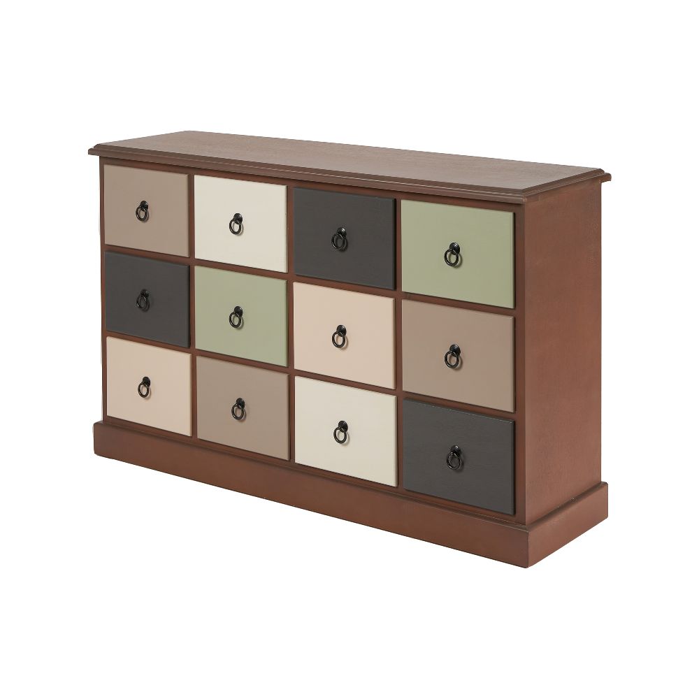 Loft Multicoloured Pine Wood Sideboard
