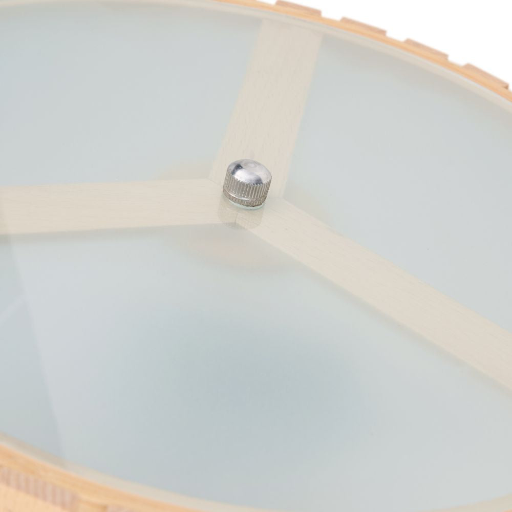 Rabanne Slatted Pine Wood Tripod Table Lamp