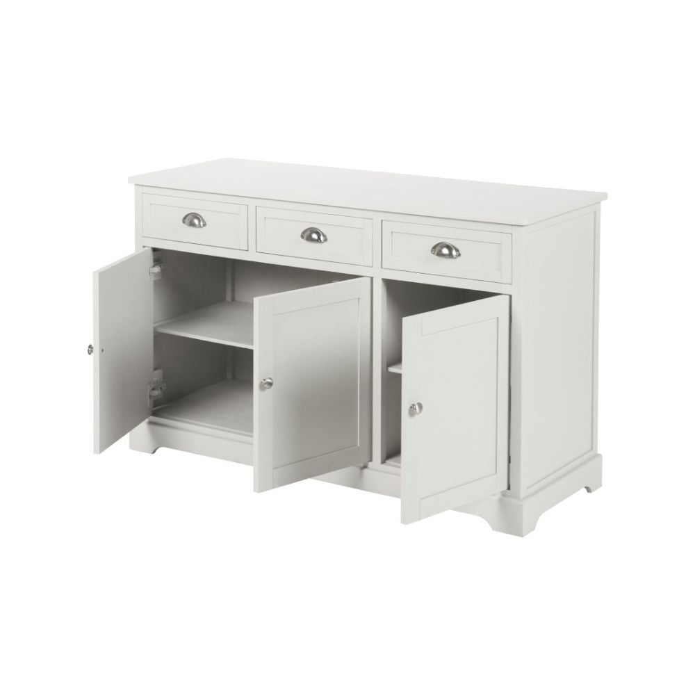 Croft Linen Pine Wood Sideboard