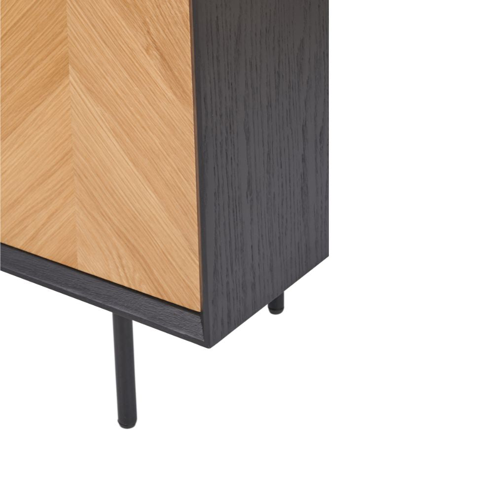 Hailee Pine Wood 2 Door Sideboard