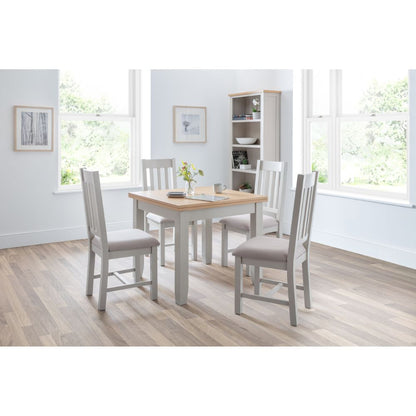 Richmond Flip-Top Elephant Grey Dining Table