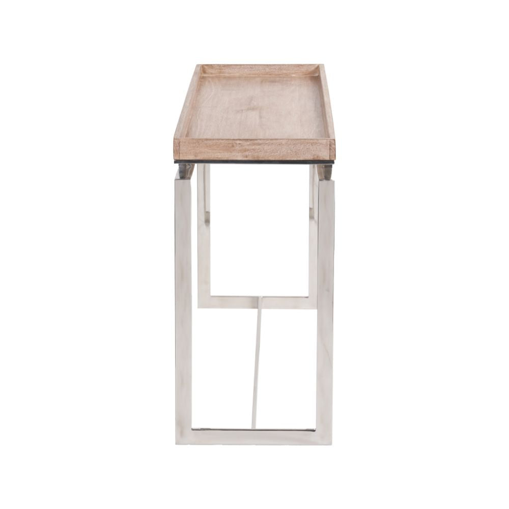 Evelyn Mango Wood Console Table