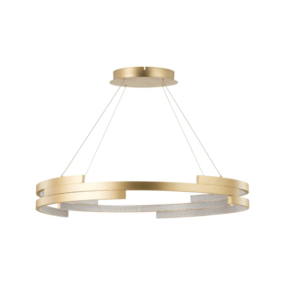 Sienna Metal LED Ring Pendant