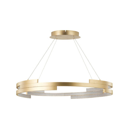 Sienna Metal LED Ring Pendant