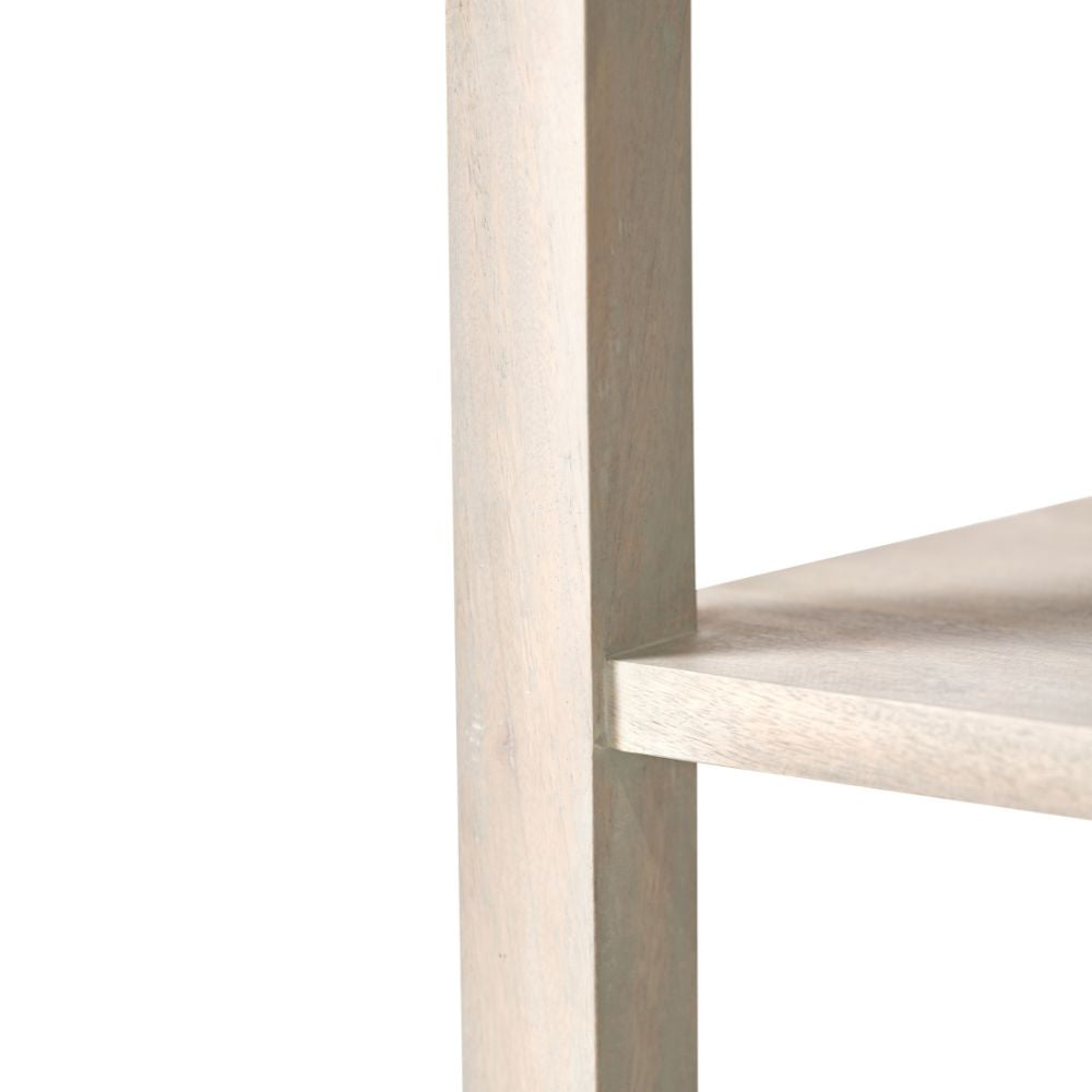 Khao Mango Wood 2 Door 6 Niche Shelf Unit