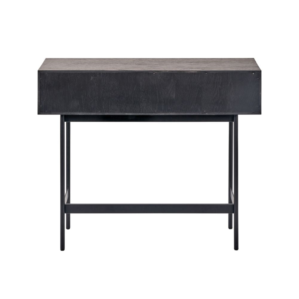 Hailee Pine Wood 2 Drawer Console Table