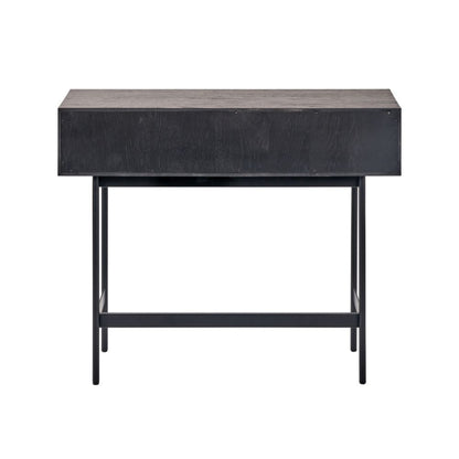 Hailee Pine Wood 2 Drawer Console Table