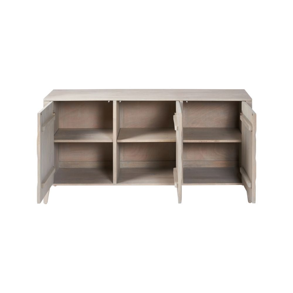 Khao Light Grey Mango Wood Sideboard