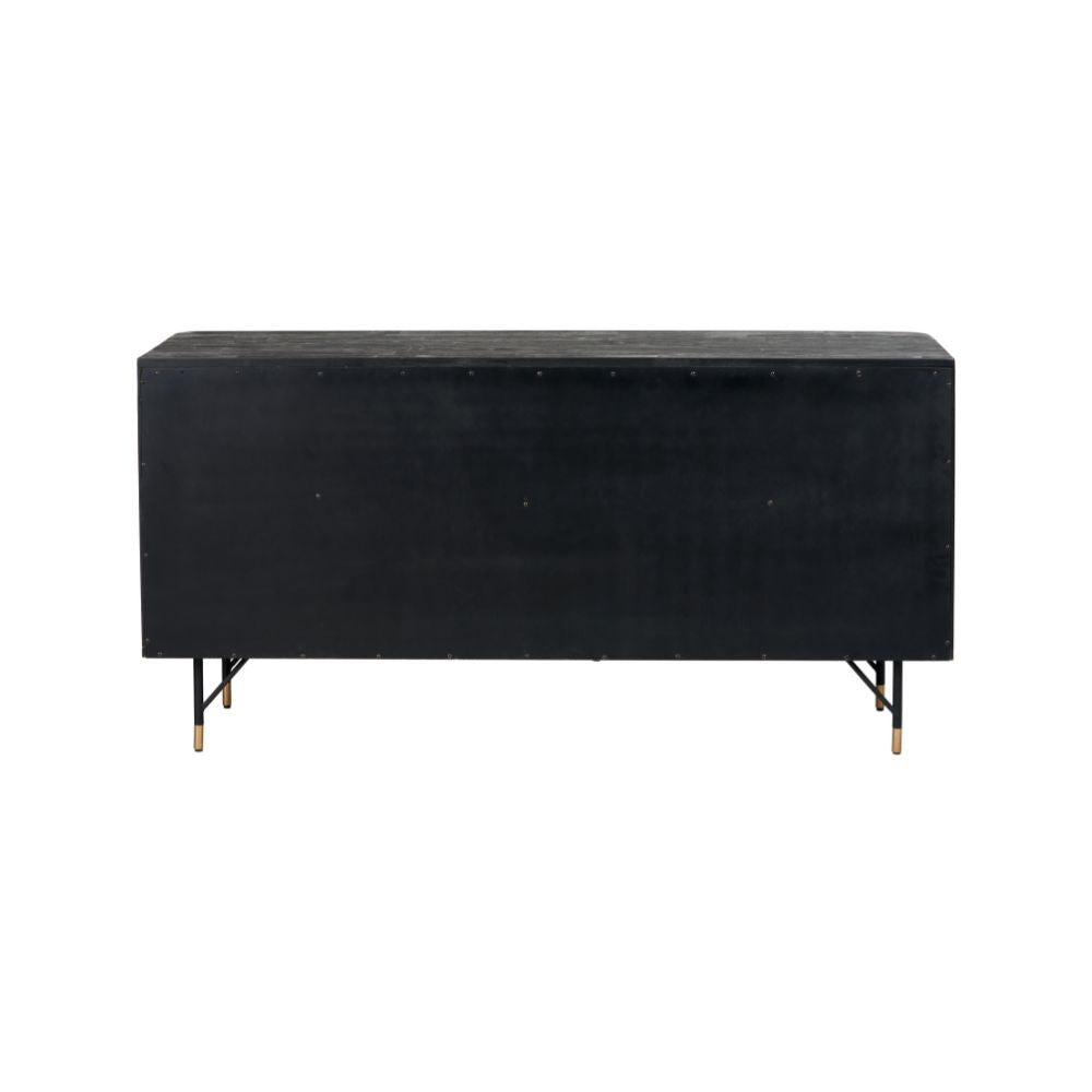 Fiji Black Acacia Wood Sideboard