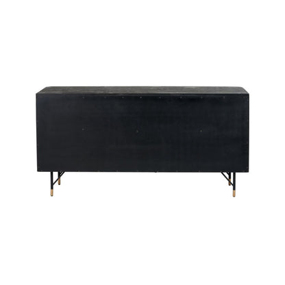 Fiji Black Acacia Wood Sideboard
