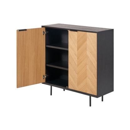 Hailee Pine Wood 2 Door Sideboard