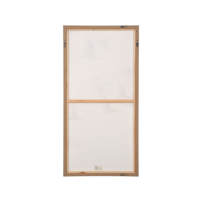 Birds Canvases Natural and White with Natural Frames (Set of 3)