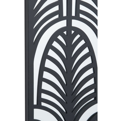 Metal Rectangular Mirrored Wall Art