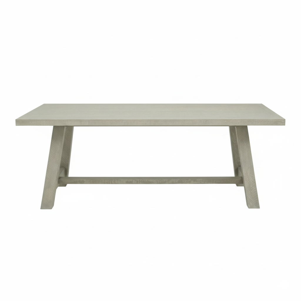Saltaire Pine Wood Rectangular Dining Table