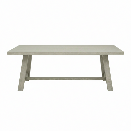 Saltaire Pine Wood Rectangular Dining Table