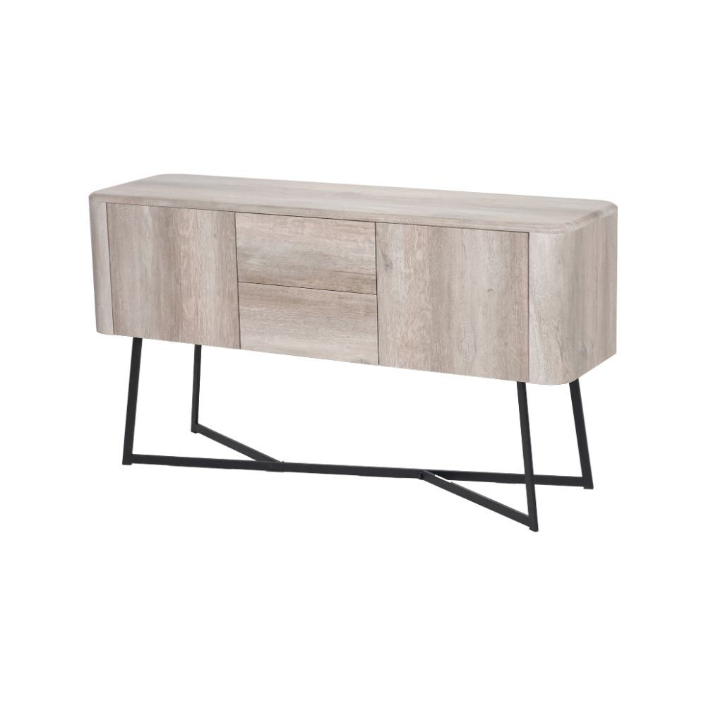 Ukiah Grey Oak Veneer Sideboard