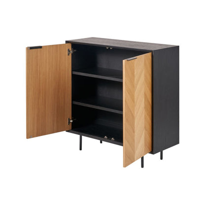 Hailee Pine Wood 2 Door Sideboard