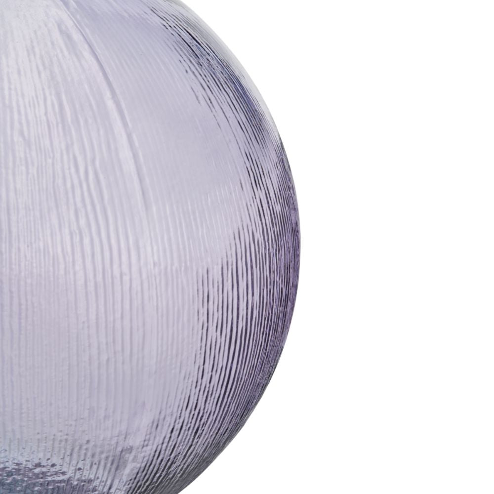 Recycled Glass Round Vase