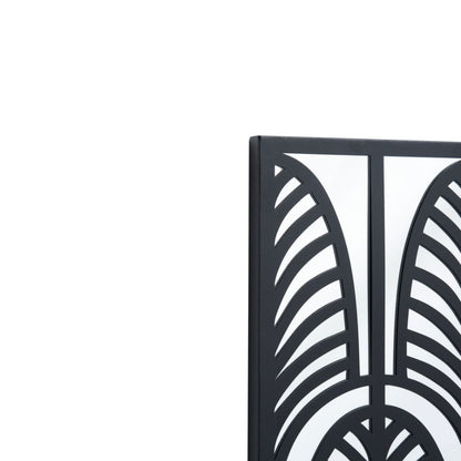 Metal Rectangular Mirrored Wall Art