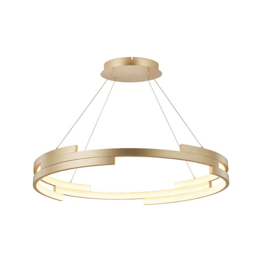 Sienna Metal LED Ring Pendant