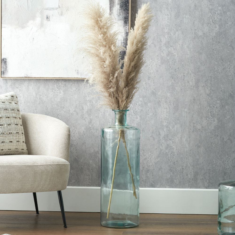Recycled Glass Bottle Vase Tall