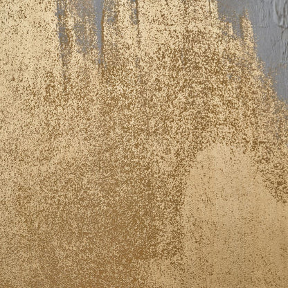 Frameless Canvas Black or White and Gold Abstract