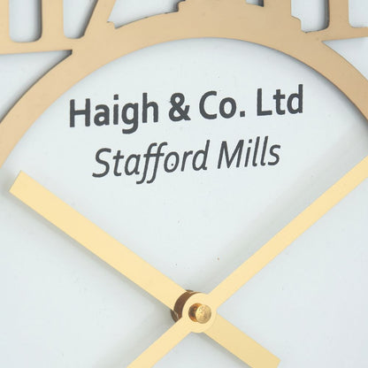 Metal Round Wall Clock