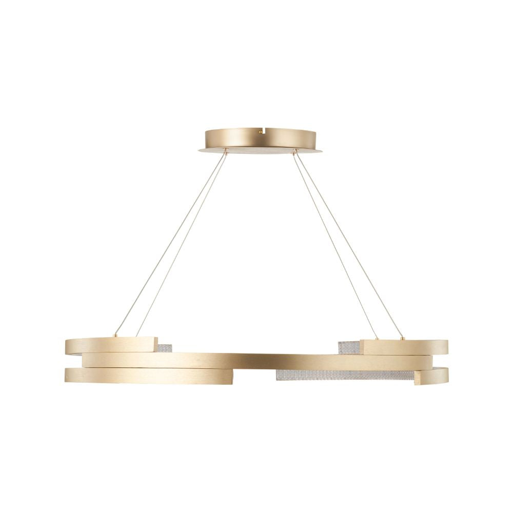 Sienna Metal LED Ring Pendant