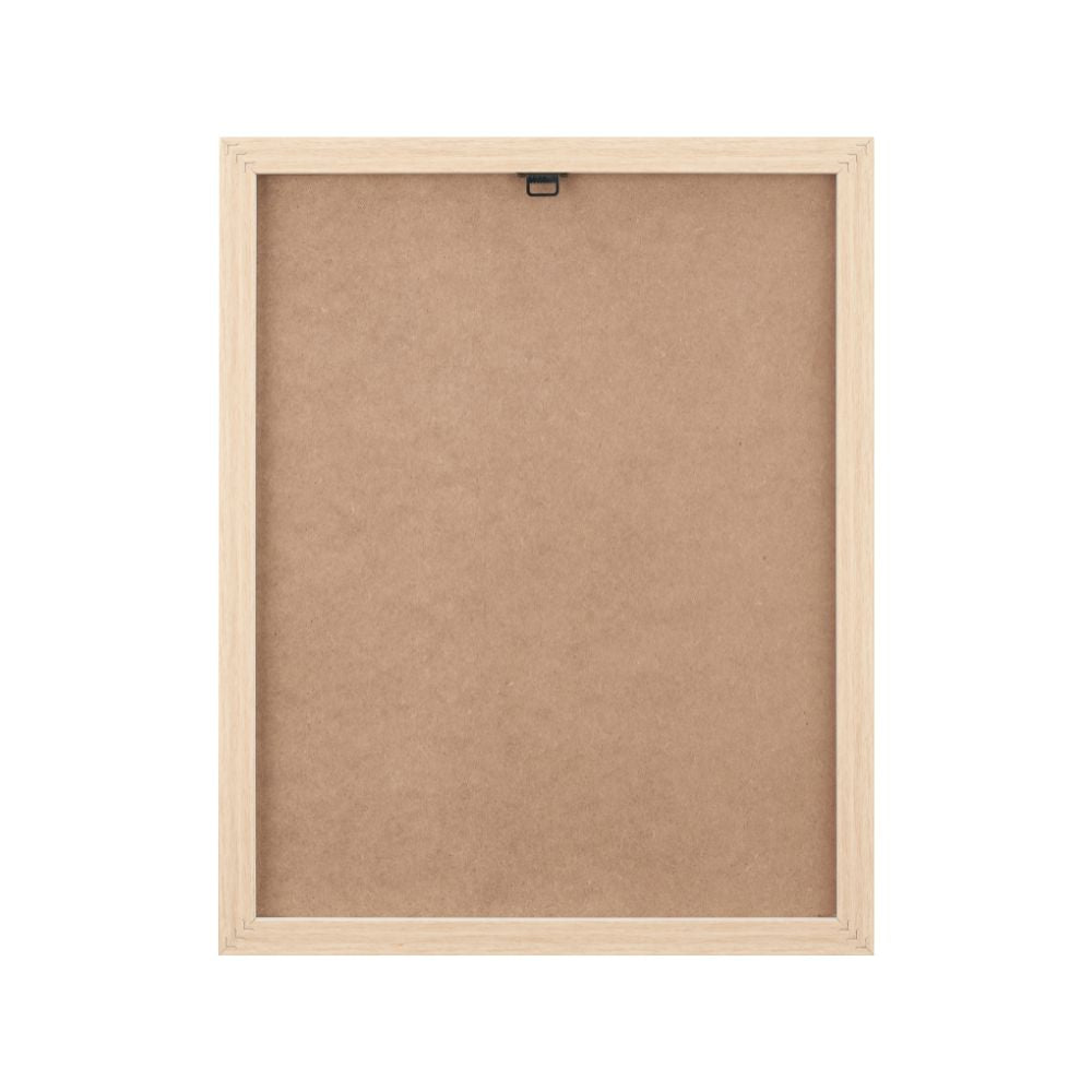 Canvases Natural Abstract with Natural Frame (Set of 2)