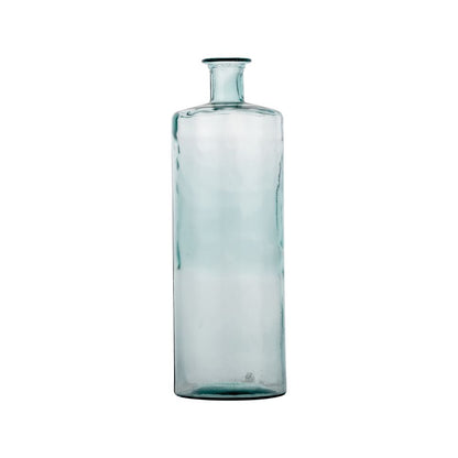 Recycled Glass Bottle Vase Tall