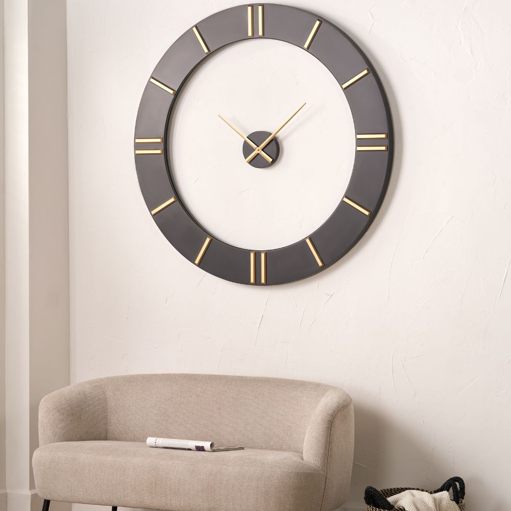 2 Piece Open Wall Clock