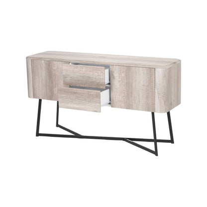 Ukiah Grey Oak Veneer Sideboard