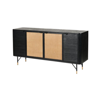 Fiji Black Acacia Wood Sideboard