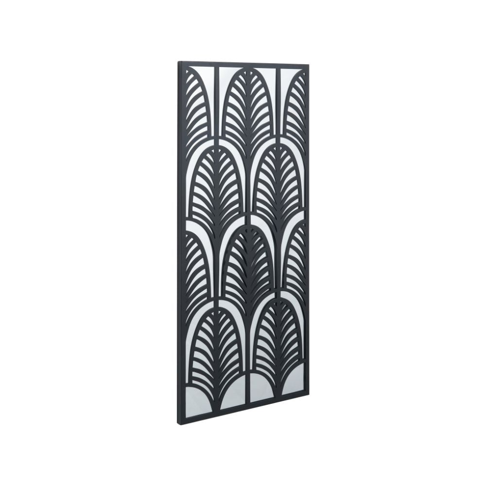Metal Rectangular Mirrored Wall Art